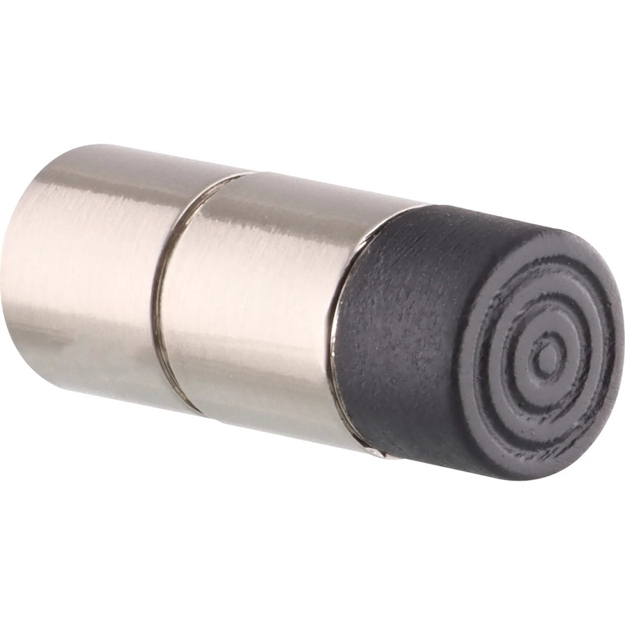 Wagner Wandtürstopper in Edelstahl Optik, Silber, Durchmesser: 12 mm, Höhe: 30 mm - Bild 2