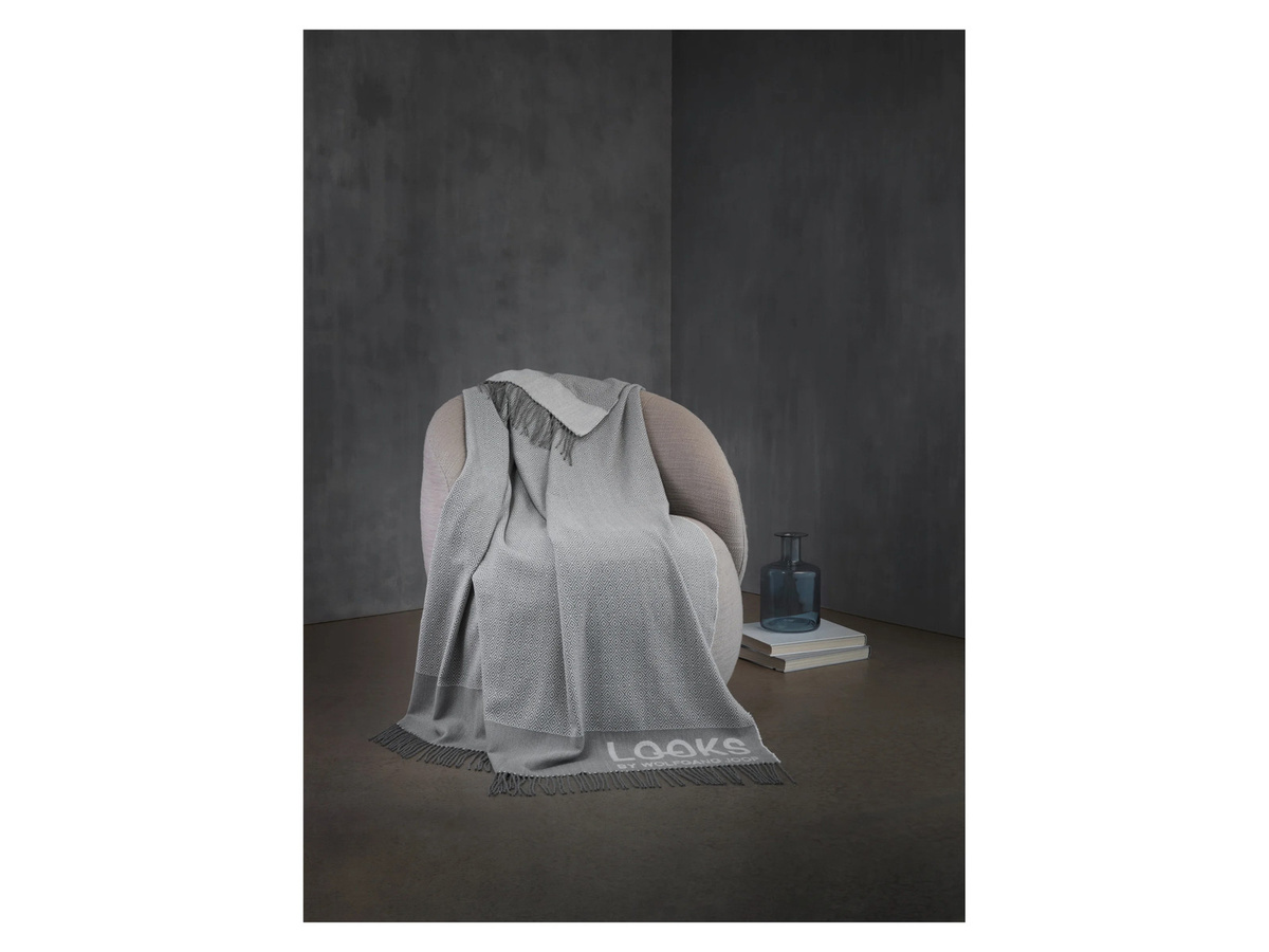 Joop Plaid Looks by Wolfgang Joop in Grau, B/T: 130 x 170 cm - Bild 2