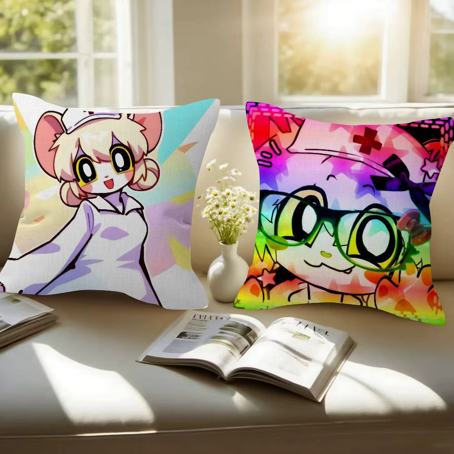 KAYOU Anime Terrible Mouse Lorna Kissenbezug aus Polyester, Mehrfarbig, B/H: 30 x 50 cm - Bild 2