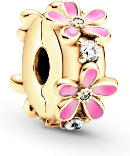 YIRAN Jewelry Charm, Messing, Gold, Perle, Zirkonia, Damen - Bild 1