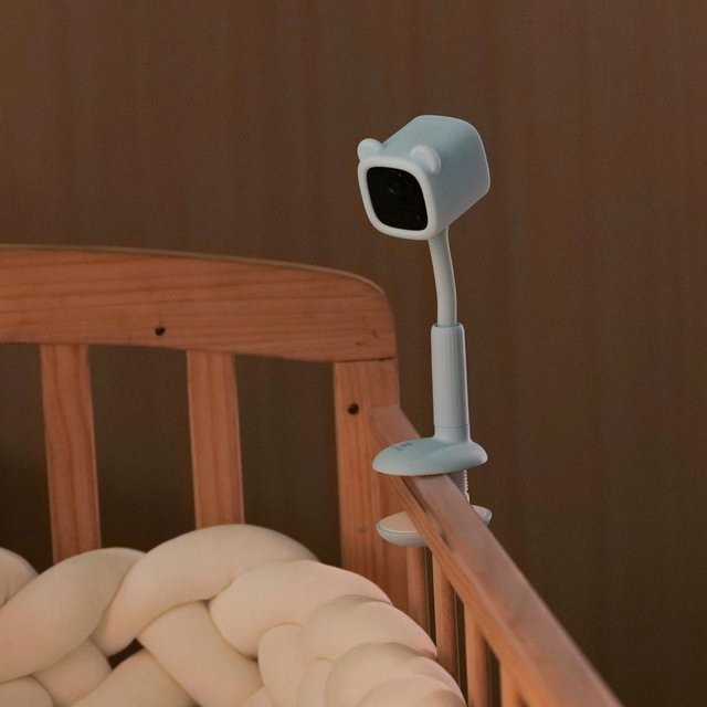 EZVIZ BM1 Akkubetriebenes Kamera-Babyfon mit Nachtsicht, Zwei-Wege-Audio und WLAN in Blau - Bild 1