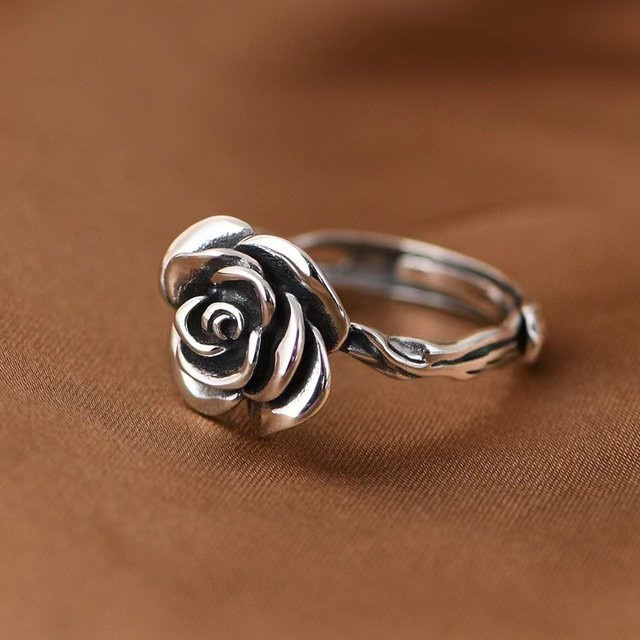 SAY Ring, 925 Silber, Vintage, Damen - Bild 1
