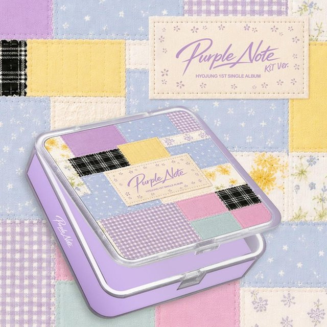 Hyojung, Oh mein Mädchen, 1. Single-Album Purple Note, CD - Bild 1