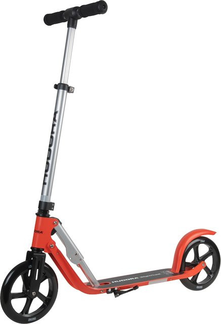 HUDORA BigWheel 205 Pure Laufrad Aluminium, red - Bild 1