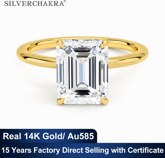 Ring 585 Gold, Diamant, Damen - Bild 1
