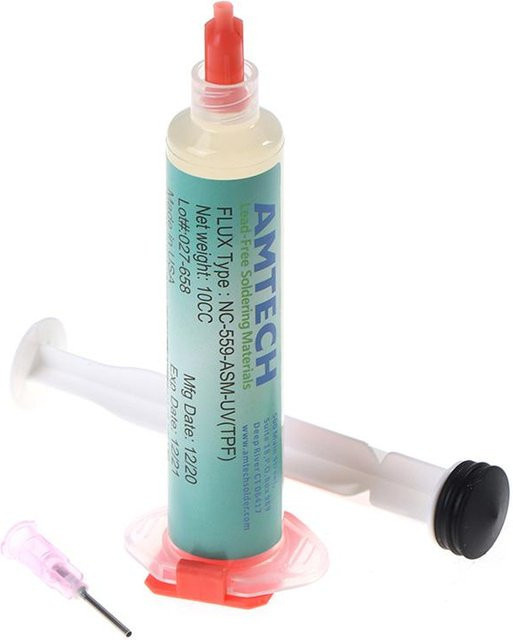 Amtech NC-559-ASM Lötpaste Flussmittel transparent 10 cc - Bild 1
