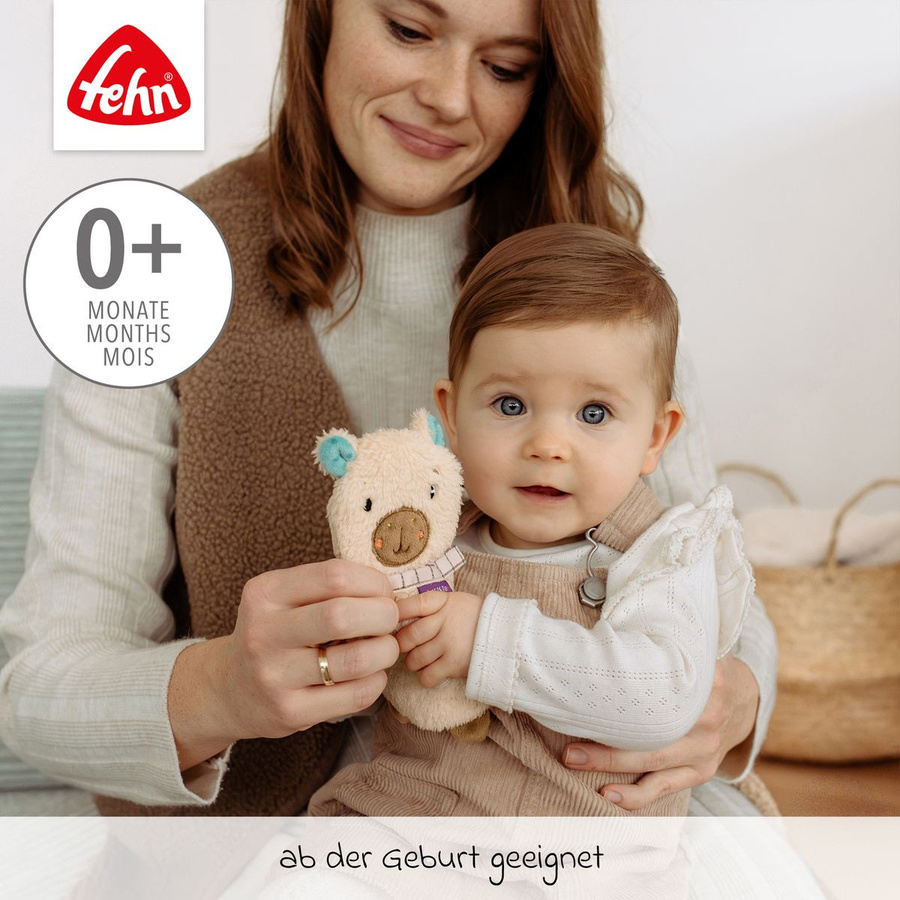 Fehn Knister-Capybara Clara, Plüschtier, Braun, ab 0 Jahre - Bild 3