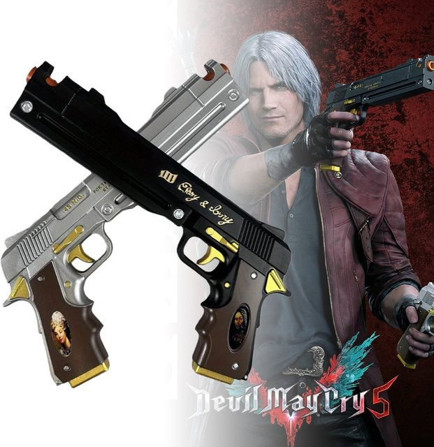 Bandai Devil May Cry Dante Pistole Ebony Ivory, Spielzeug - Bild 1