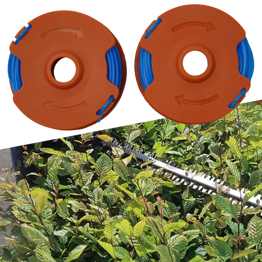 2 Stück DAZZLEEX Rasenmäher-Spulenfaden Ersatzzubehör für Grasschneider MGT35025 MGT45028 MGT60030 - Bild 5