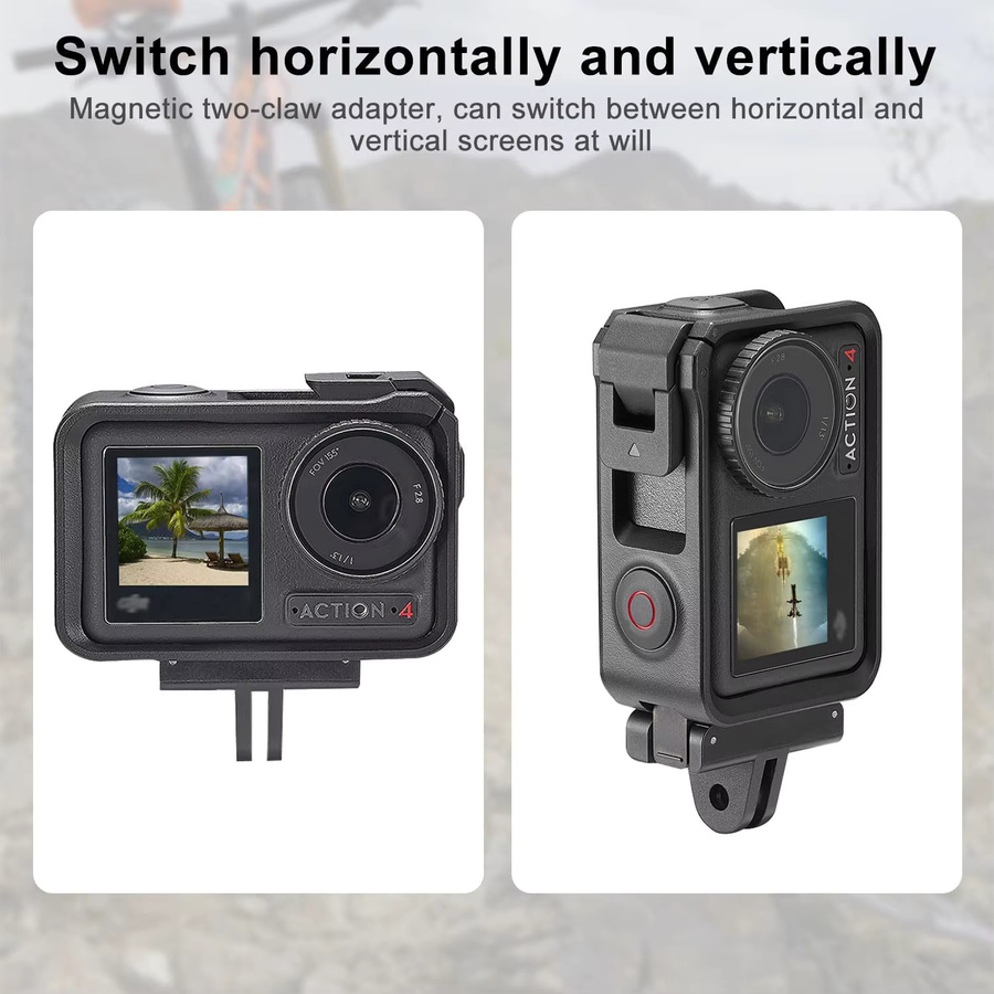DJI Magnetischer Schnellwechseladapter für Osmo Action 5 Pro, Action 4 und Action 3 in Schwarz - Bild 3