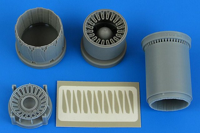 Aires Hobby Models F-16C/D Block 30/40/50/70 Exhaust Nozzle, Opened - Bild 1