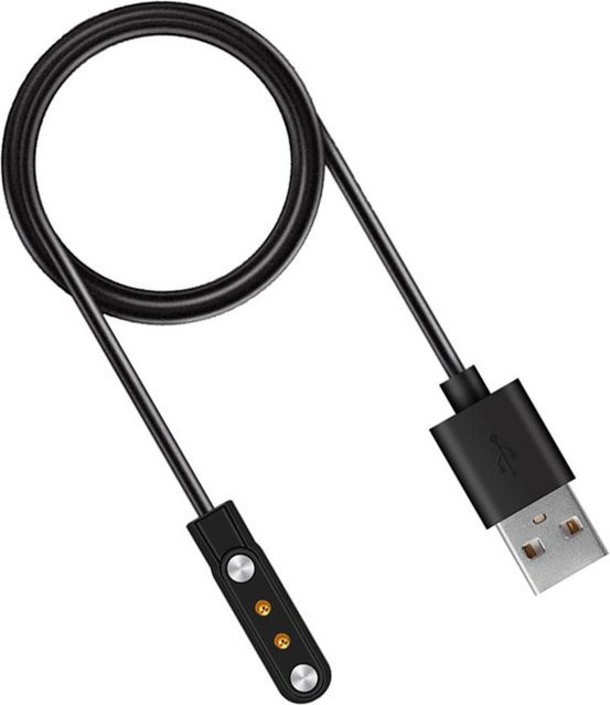 Happy Electronic King Smartwatch-Ladegerät LW11 Ladekabel in Schwarz - Bild 1
