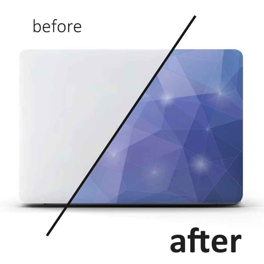 Galaxy Serie Laptop Aufkleber Skins für 15 Zoll Notebooks Universal PVC Abdeckung für A+C Seite - Bild 3