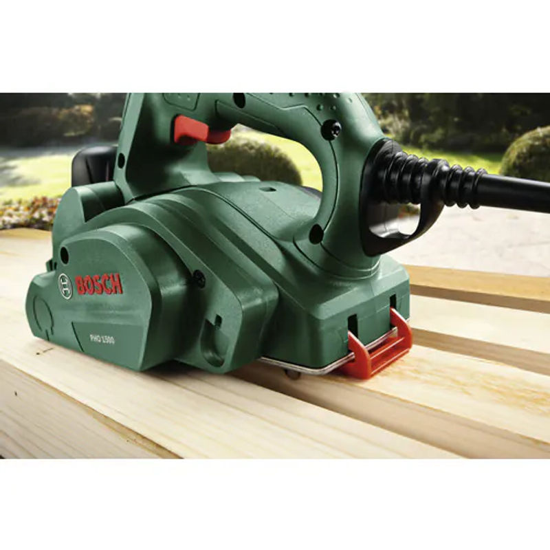 Bosch Home and Garden Elektrohobel PHO 1500 in Grün/Schwarz mit 550 W und 82 mm Hobelbreite - Bild 3