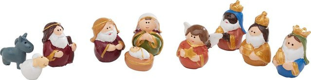 VBS Mini Krippenfiguren Kana aus Polyresin in Multicolor für die Weihnachtszeit - Bild 1