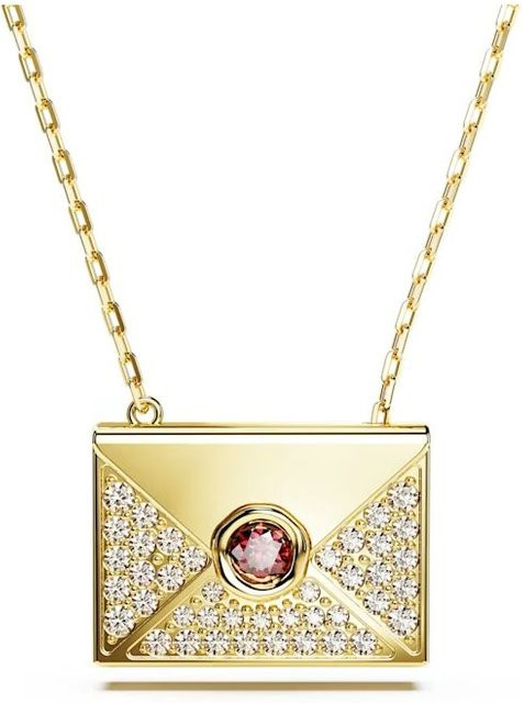 Swarovski Halskette, Gold, Kristall, Unisex - Bild 1