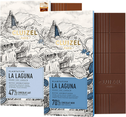 Cluizel Paris Schokolade Plantation La Laguna 2 x 140 g - Bild 1