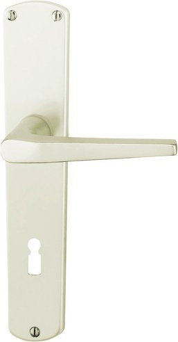 ALPERTEC Langschild-Garnitur Phil aus Aluminium in Silber matt - Bild 1
