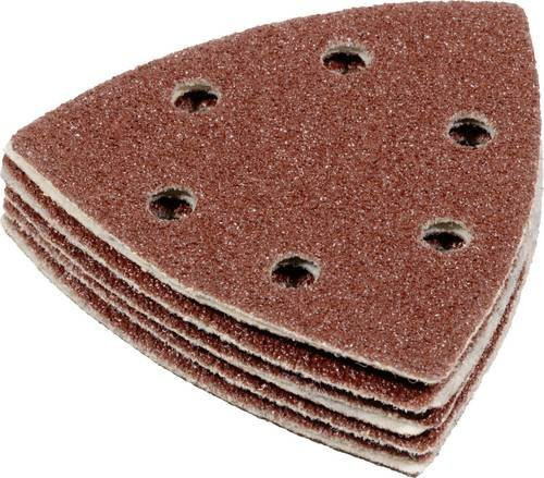 Makita Deltaschleifpapier-Set für Holz und Metall, Körnung 40, 10 Stück, B: 9,3 cm, T: 9,3 cm, H: 1,9 cm - Bild 1
