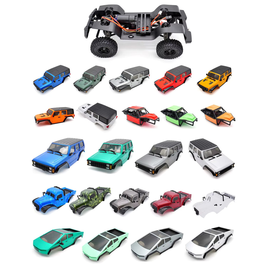 BOGIRC Rahmen Chassis Getriebe und Karosserie-Kit, 1:18, Fahrzeuge - Bild 3