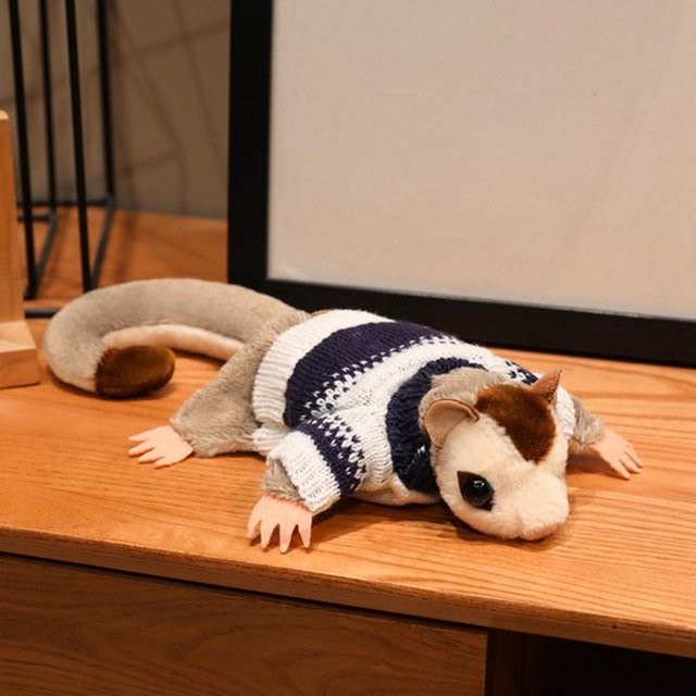 Gleitbeutler Pullover Plüschtier, Weiches Flugsäugetier, ab 14 Jahre - Bild 1