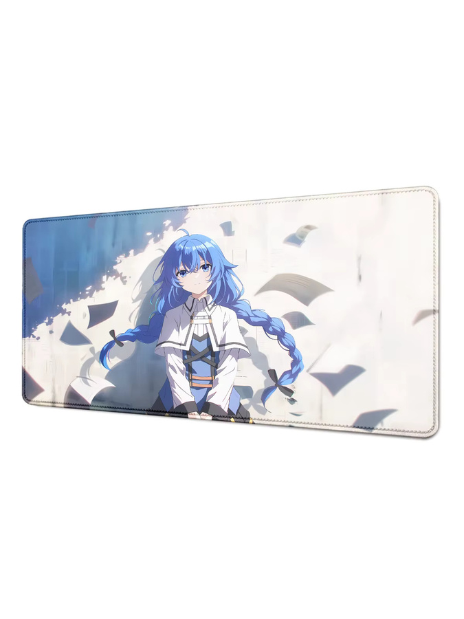 BuDuCoost Mushoku Tensei Jobless Reincarnation Anime Gaming Mousepad mit Roxy Motiv in Multicolour - Bild 1