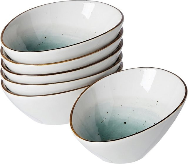 Ritzenhoff & Breker Dipschalen Cosmo Keramik Multicolour 6er Set B: 11,5 cm, T: 8,5 cm - Bild 1