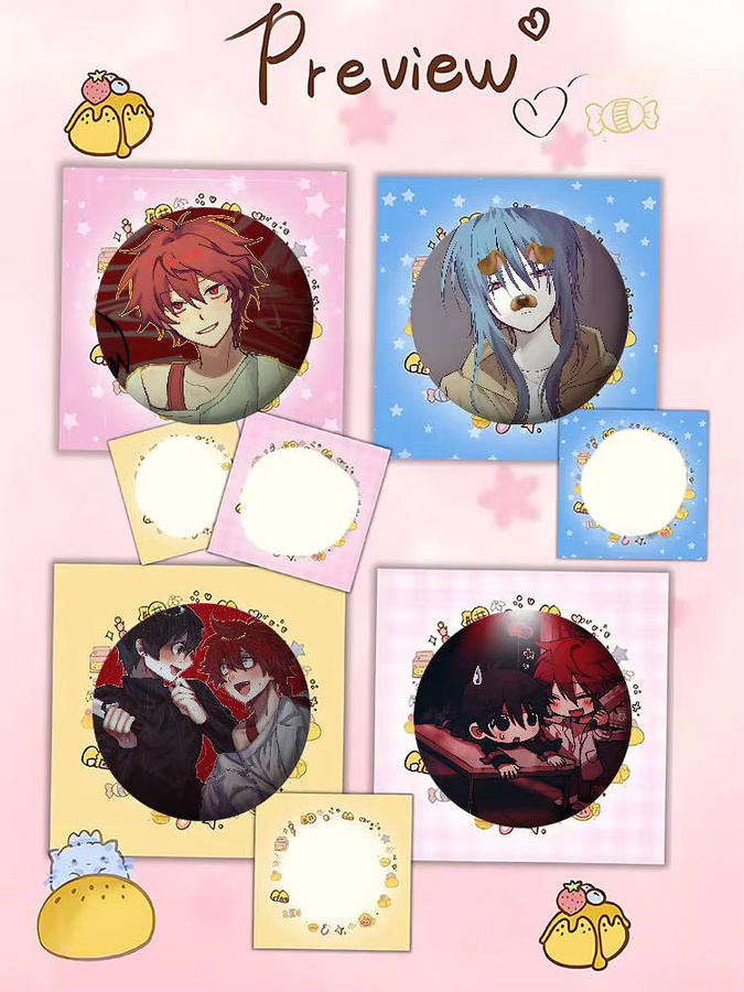 Zeno Remake Anime-Anstecker, Metall, Brosche - Bild 6