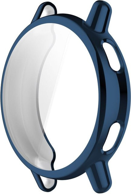 Aaigea Smartwatch Displayschutz Rahmen, TPU, blau, Garmin Vivoactive 5 / Active 5 - Bild 1