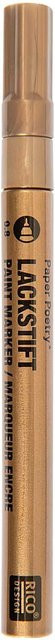 Rico Design Lackmarker Permanent in Gold mit 0,8 mm Feinspitze - Bild 1