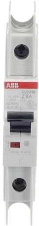 ABB SU201M-Z8 Leitungsschutzschalter 8A 277V grau - Bild 1