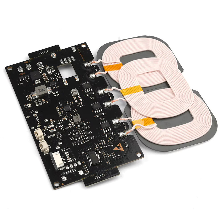 diymore 20W Wireless-Lademodul für Auto und Outdoor-Stromversorgung, 12V Schnellladung, Eingang 9-32V, Schwarz - Bild 3