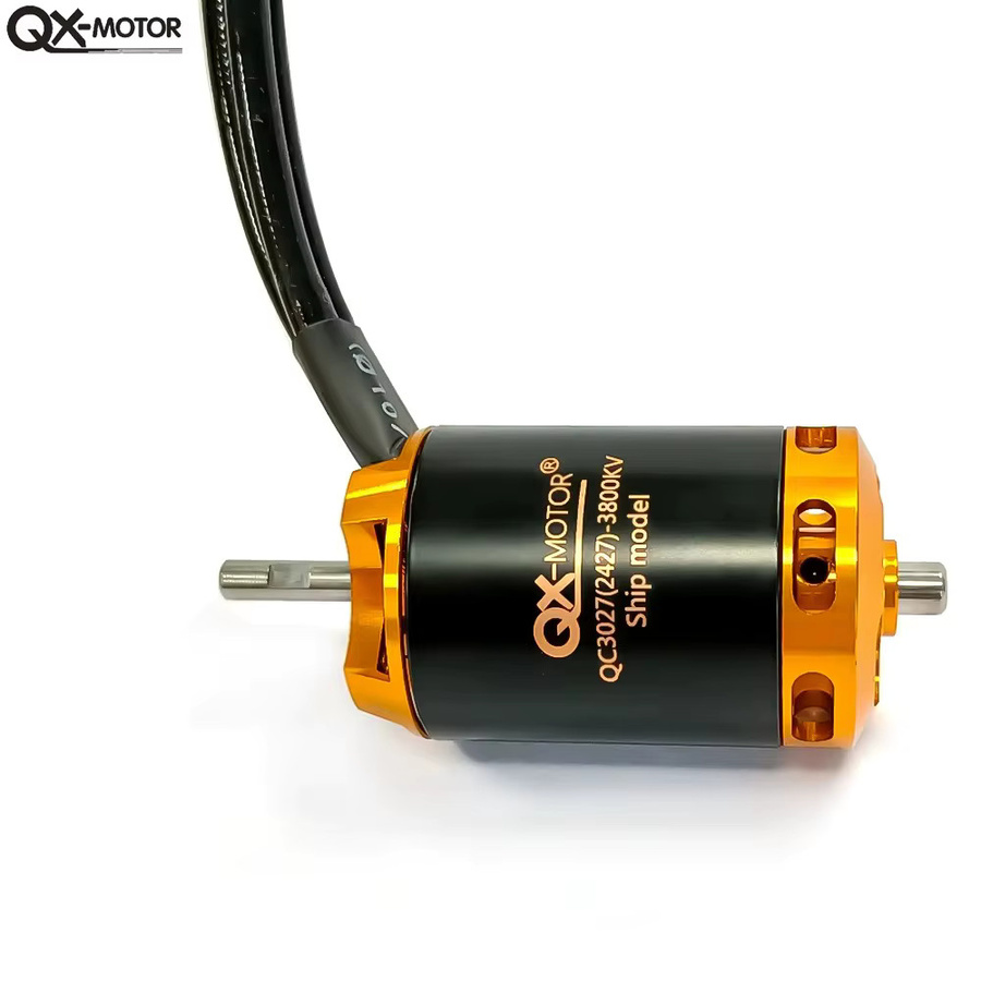 QX-MOTOR QC3027 Bürstenloser Motor, für RC Auto- und Bootmodelle, mit 120A ESC - Bild 2