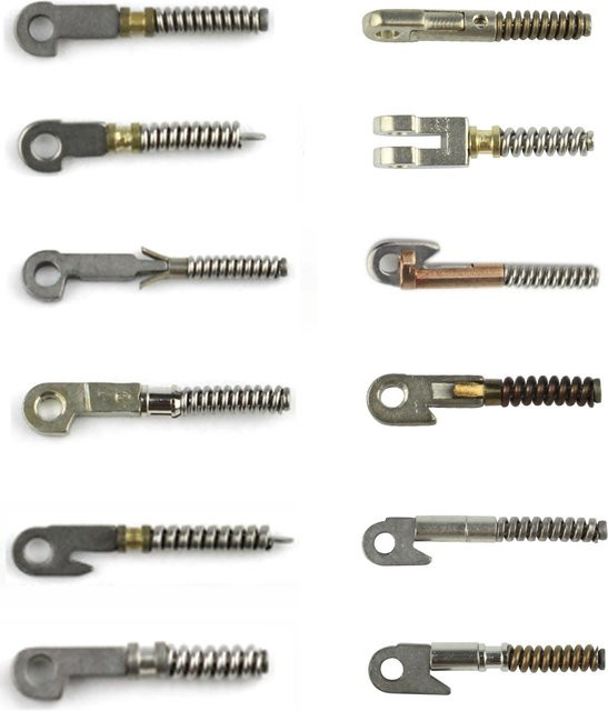 Flex-Well Brillen-Federeinsatz, 100 Stück, silver - Bild 1