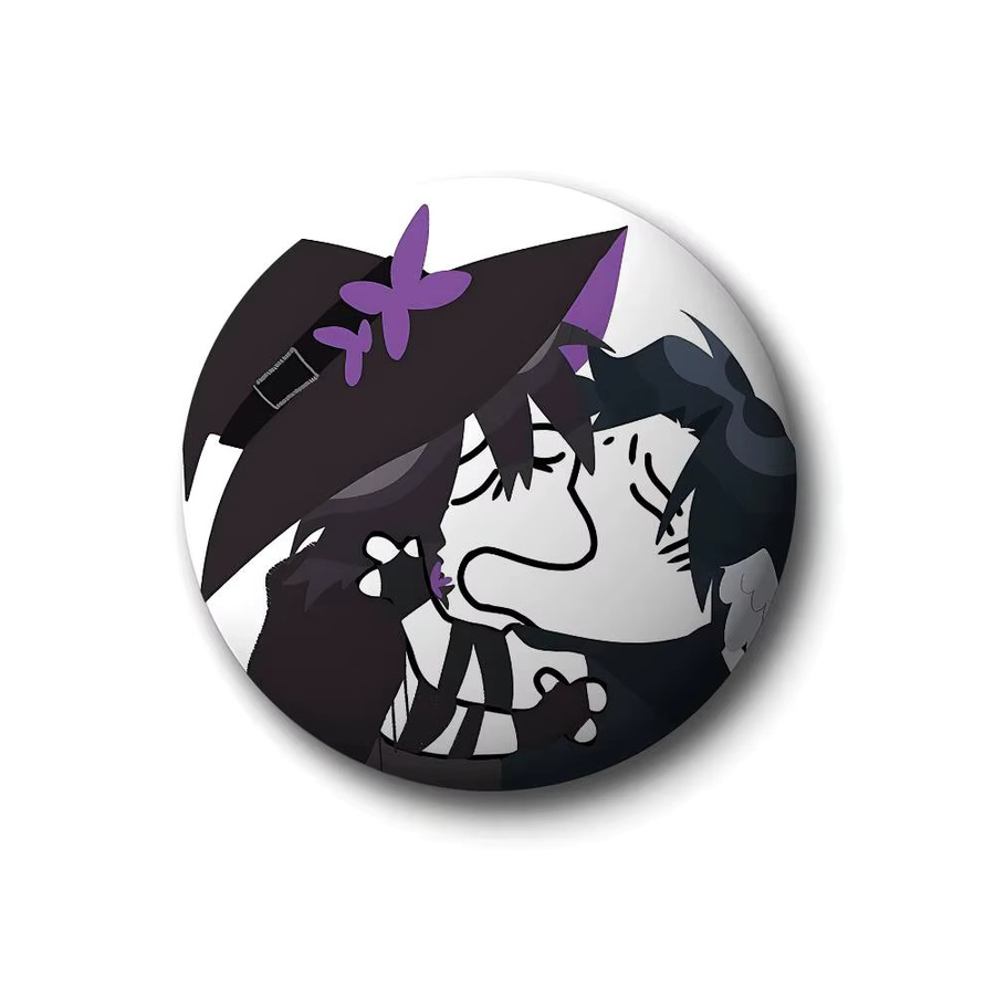 52TOYS Button Pin Brosche, Weißblech, Unisex - Bild 7