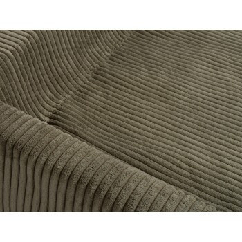 Knuffelwuff Santiago orthopädisches Hundebett aus Cord in Khaki mit herausnehmbarem Bezug und rutschfester Unterseite, XL - Bild 2