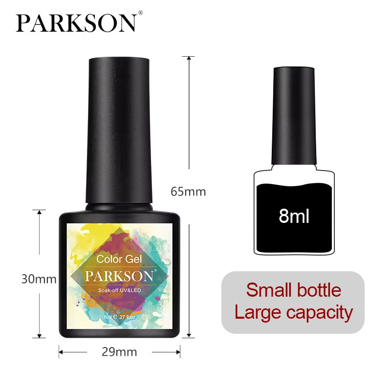 Parkson Nagellack Gel, Rosa, Blau, Schimmernd, 30 Teile Set - Bild 2