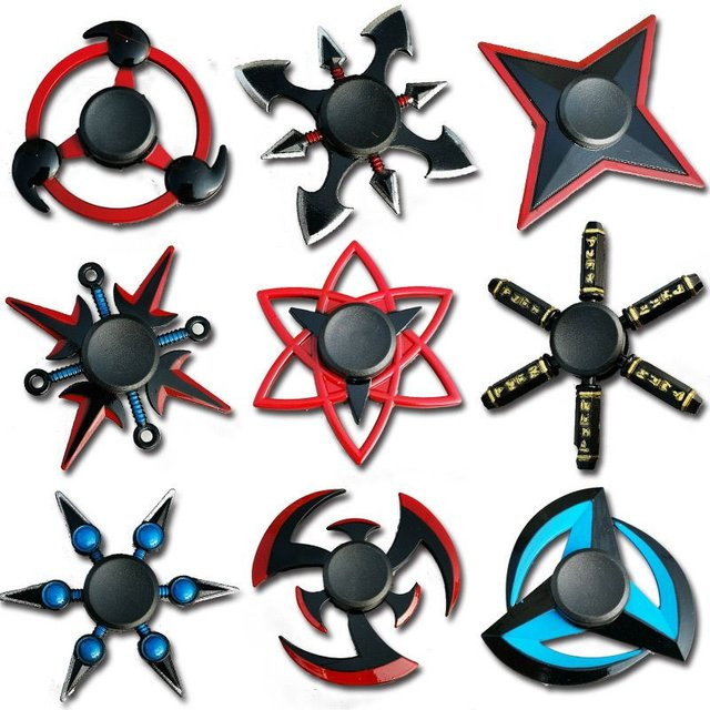 Bandai Naruto Fidget Spinner, Metall - Bild 1