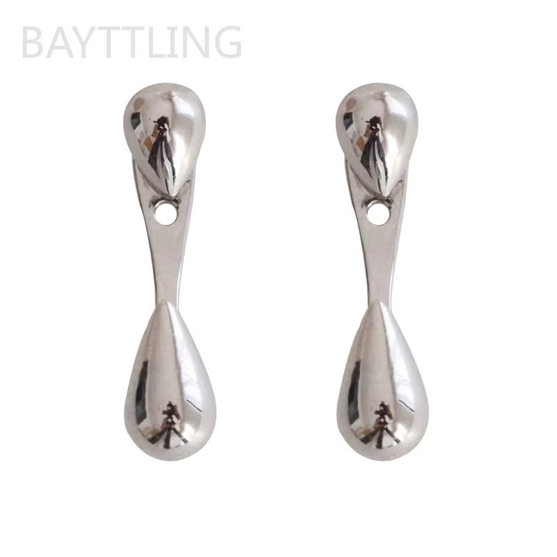 Ohrringe 925 Silber, Wasser Tropfen, Damen - Bild 4