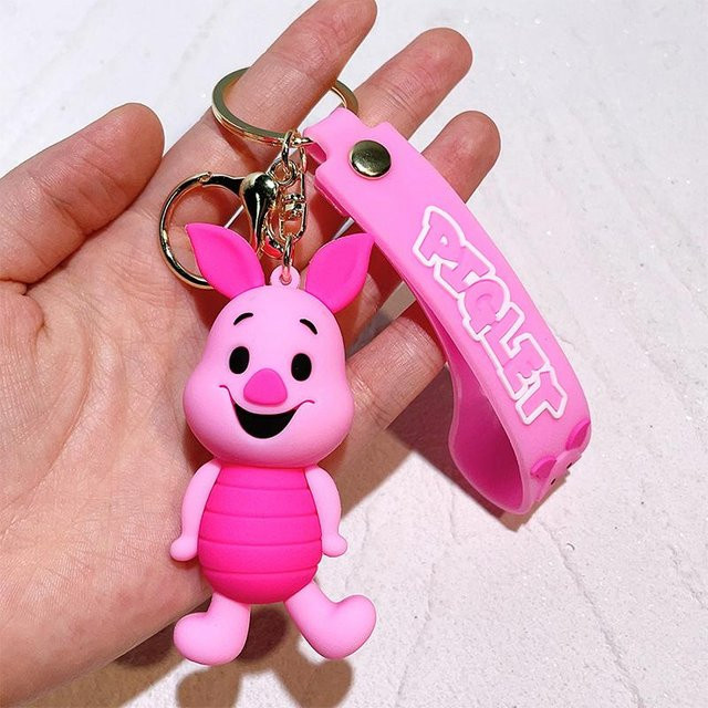 Disney Schlüsselanhänger Winnie Puuh, Pink, Unisex - Bild 1