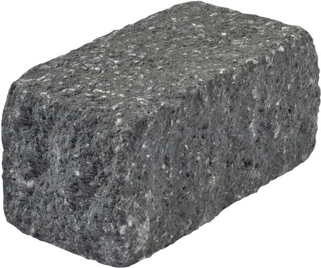 Diephaus Mauerstein Maximo Kina Schwarz Anthrazit B/T/H: 25 x 12,5 x 12,5 cm - Bild 1