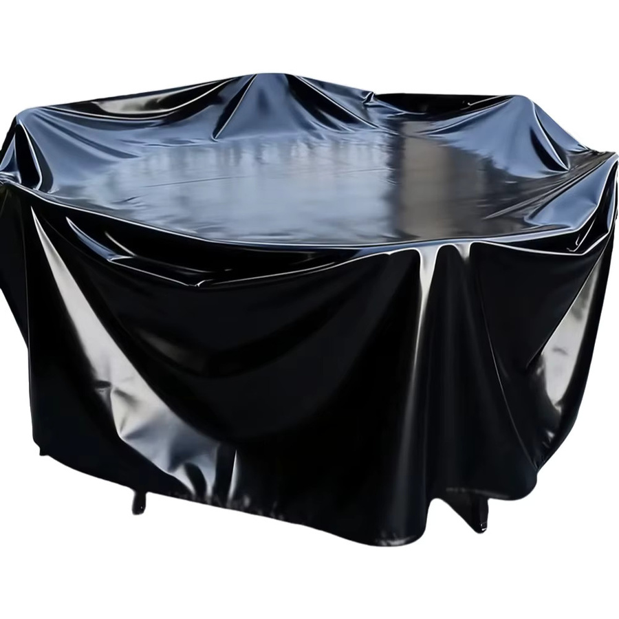 Wasserdichte Universal-Schutzhülle aus PVC für Outdoor-Möbel in Schwarz - Bild 6