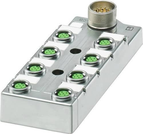 Phoenix Contact Verteilerbaustein SACB-8/16-M23 P12 SH 1155996 in Silber - Bild 1