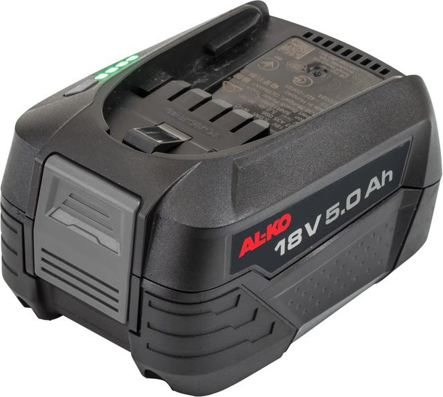 AL-KO Akku B100.5 LI Lithium-Ionen-Akkupack 18 V 5,0 Ah in Anthrazit und Schwarz - Bild 1