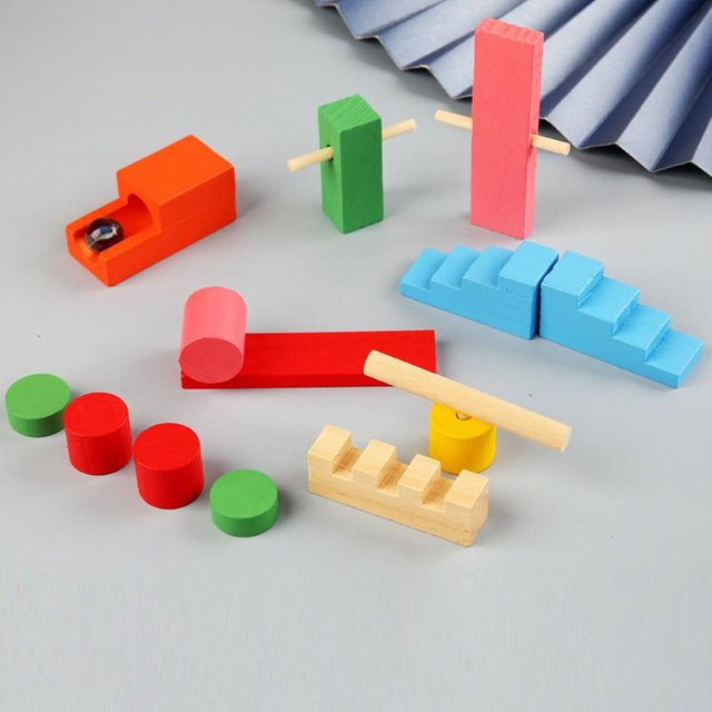 Regenbogen Domino Spielzeug, Holz, Bunt / Mehrfarbig, ab 4 Jahre - Bild 1