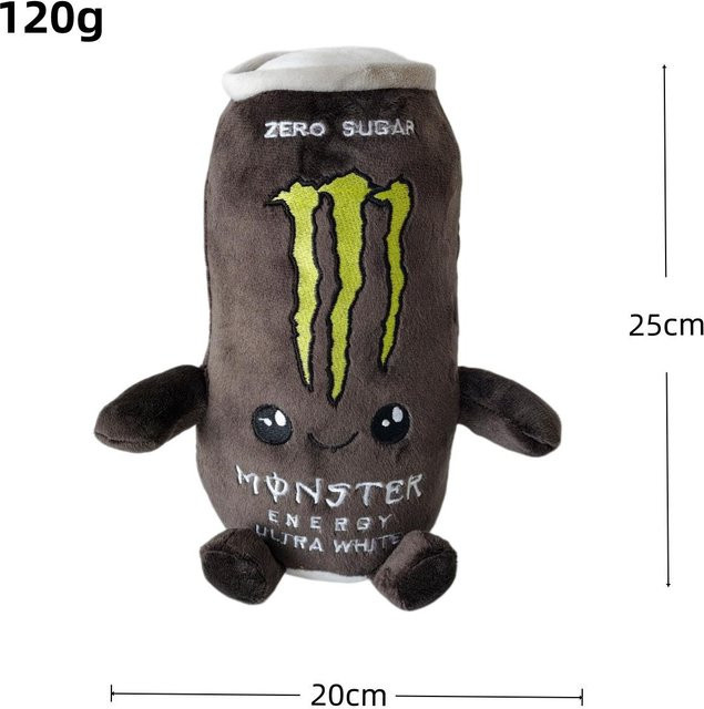 Bandai Monster Energy Dose Plüschtier, Stoffpuppe, 25cm - Bild 1