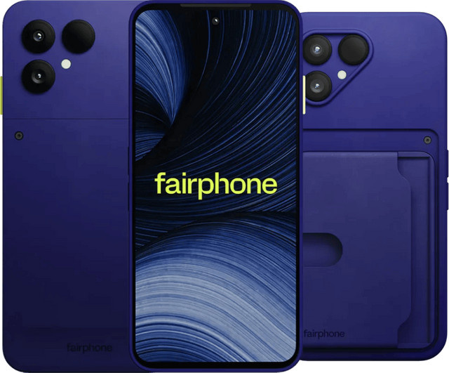 Fairphone 6+ 5G Smartphone 256GB Blau inklusive Fairphone 6+ Protective Backcover Blau - Bild 1