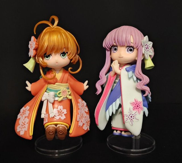 Bandai Cardcaptor Sakura Sakura Tomoyo Kimono Actionfigur - Bild 1