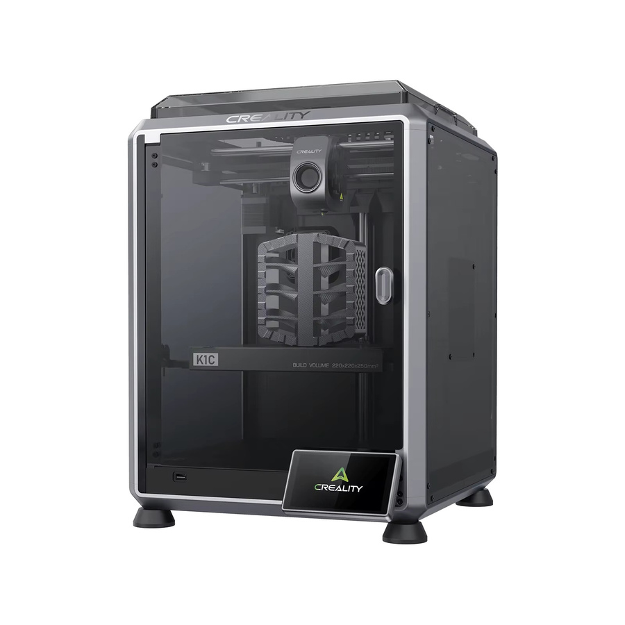 Creality K1C FDM 3D-Drucker mit KI-Kamera und verstopfungsfreiem Extruder in Schwarz - Bild 2