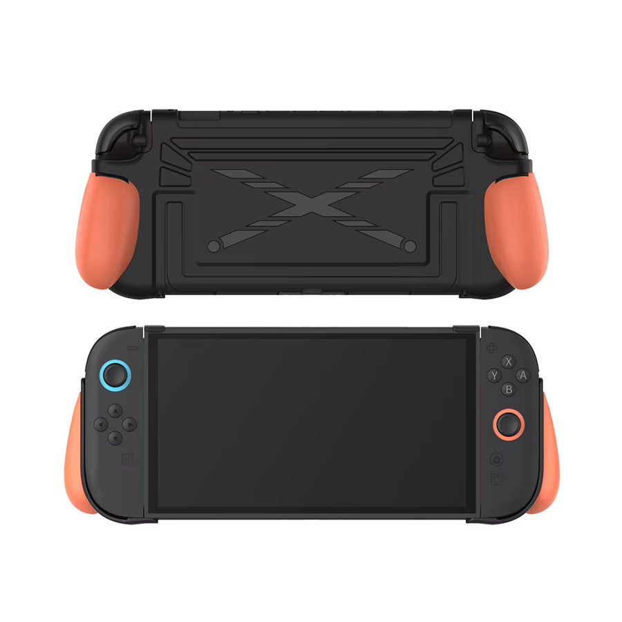 DOBE Austauschbare Griffhülle TNS-5196 für Nintendo Switch 2 Dockbar mit 3 ergonomischen Griffen und vollständigem Schutz in Multicolour - Bild 1
